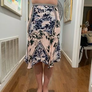 Reiss sz 4 US silk skirt NWT